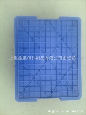 【特供成都、武漢全新料寶藍色392箱、垃圾桶、塑料托盤、卡板箱】價格,廠家,圖片,周轉箱/物流箱,上海鑫鵬塑料制品市場部-